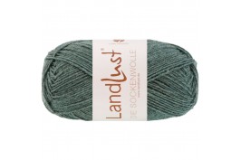 Landlust die Sockenwolle 50 gram melange 1611 jade